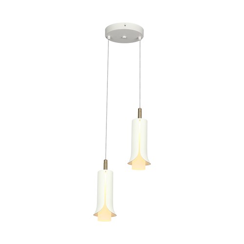 2x5W LED Designer pendellampe - Ø15cm, 3000K, inkl. lyskilde