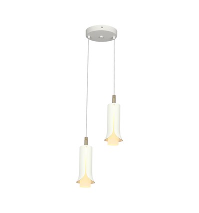 2x5W LED Designer pendellampe - Ø15cm, 3000K, inkl. lyskilde