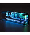 RGB Game On Neon Skilt - Infinity Mirror effekt, Bluetooth, App-styring