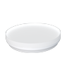 24/18/13W LED dæmpbar CCT loftslampe - Ø28cm, Højde: 5cm, IP54, hvid kant, inkl. lyskilde