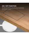 Skjult touch-lysdæmper til LED strip - Hvid, 12V (72W), 24V (144W), op til 2,5cm tykkelse