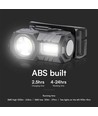 3W LED pandelampe - IP43, hvid og RGB lys, 8 lysfunktioner, inkl. beslag