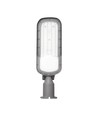 50W LED gadelampe - Ø60 mm, IP65, IK09, grå, 5 års garanti