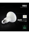 Vt-280 LED pære 11W E27 - R80, Cree chip, 4000K, 6 års garanti