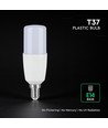 E14 7,5W LED pære - T37, 660lm, 4000K, neutral hvid, erstatter 55W