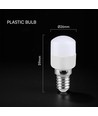 E27 2W ST26 LED pære - Plast, 4000K, filament-look