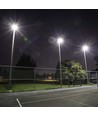500W LED projektør - 135lm/W, IP65, 67.500lm, sort kabinet, udendørs