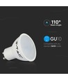 3 stk. GU10 4,5W LED spot - Mat glas, 400lm, 3000K
