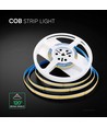 5m 10W/m LED COB strip - 24V, IP20, 3000K, 1000lm/m