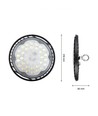 LED high bay, dæmpbar 0-10V, 105W, 70° spredning - 105lm/W IP65, IK06