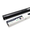 Sort Troldtekt LED Skinnesæt 6x60 cm - Planforsænket, Akustilight inkl. ledninger og driver