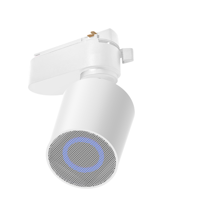 Bluetooth højttaler til 1-faset skinner - Hvid, 10W, 1F3W