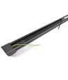 120cm 72W LED armatur - 5000K, sort, 8000 lumen