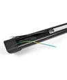 60cm 36W komplet LED armatur - 5000K, sort, 4000lm