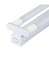120 cm 2x18W T8 LED dobbeltarmatur - Samsung chip, inkl. LED rør