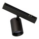 Magnetisk Mini LED skinnespot - Antracit, 1W, Passer til PicoTrack 2 skinner, RA92, 12V