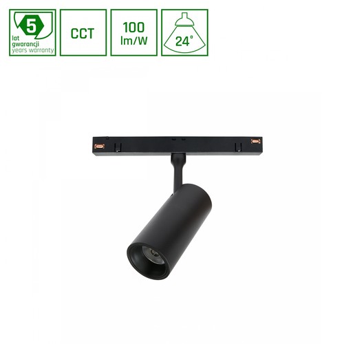 12W 48V skinnespot til Shift systemet, CCT - 48V, DC, System Shift spot