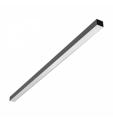 120cm Kontorlampe, Justerbar Watt og CCT - 3 lyskulører, 20W/30W/40W, UGR19, 5 års garanti