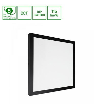 24/35/40W NYMPHEA SELECT CCT loftlampe - Justerbar watt, CCT (3000K/4000K/6000K), hvid kant