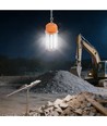 150W Arbejdslys LED med magnet og 5m ledning - 5000K, schuko stik, magnet montering