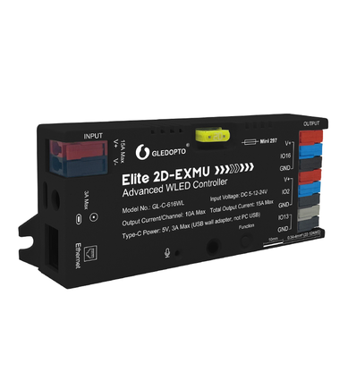 Gledopto GL-C-616WL WLED Controller - 5V (75W) 12V (180W) 24V (360W)