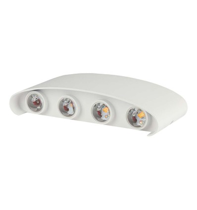 Vt-848 LED væglampe 7W - 3000K, sandet hvid