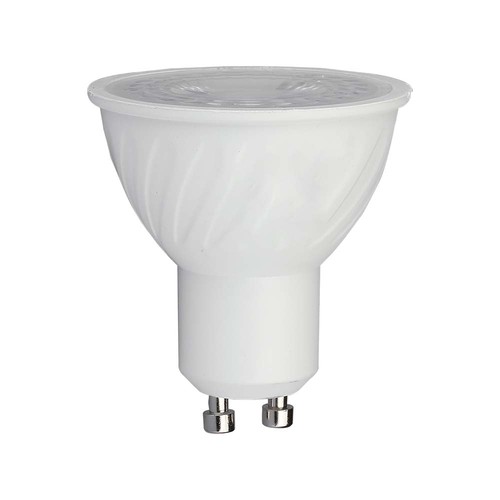 Vt-247d spotlys 6W GU10 - plast, Cree chip, 6500K, 110°, dæmpbar, 6 års garanti