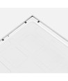 60x60 LED panel, 28W - Højde:35mm, 5000K, hvid kant