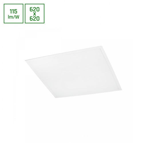 620x620x28 Algine panel 40W - varm hvid, 230V, 120°, IP20, hvid