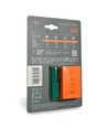 LED lommelygte - 4 lysfunktioner, udskifteligt batteri, genopladelig, IP66