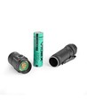 LED lommelygte - 4 lysfunktioner, udskifteligt batteri, genopladelig, IP66