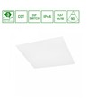 600x600 Algine Panel 26W/36W/46W - CCT 230V 90° IP44 UGR19 34mm hvid 5 års garanti