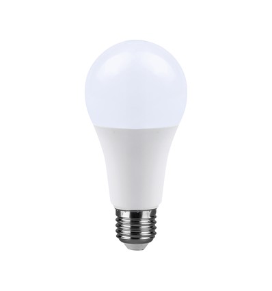 A65 VT-2015 LED 15W E27 - plastpære, Cree chip, 6500K, 200°, 6 års garanti