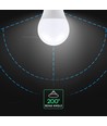 A65 VT-2015 LED 15W E27 - plastpære, Cree chip, 6500K, 200°, 6 års garanti