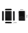 Powerbank - 5000mah, sort