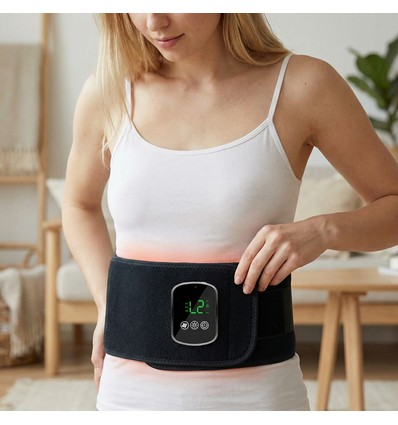 Lysterapi bælte til hofte, lænd mm. - Infrarød, 10W, med batteri