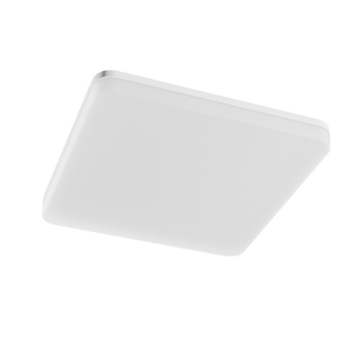 330x330 Nymphea Fusion loftlampe 20W eller 30W eller 40W - CCT, 230V, 120°, IP44, 53mm, hvid, firkantet, LED