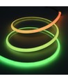 5m udendørs RGBIC Neon LED strip - 2 meter ledning, 10W/m, 576 LED pr. meter, 24V, IP67