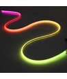 10m RGBIC Neon LED strip - 15 cm ledning, 10W/m, 576 LED pr. meter, 24V, IP67