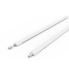 120cm 36W slim armatur gennemfortrådet - RA93, 120lm/W, IP65