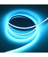 10m 9W/m Turkis COB-LED strip - 24V DC, IP20, 320 LED/m