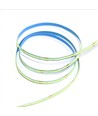 10m 9W/m Turkis COB-LED strip - 24V DC, IP20, 320 LED/m