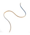 10m 9W/m Gylden gul COB-LED strip - 24V DC, IP20, 320 LED/m