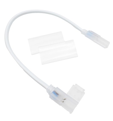 30 cm mellemstykke til 230V LED strip (Slim COB) - Perfekt til hjørner, 230V