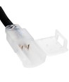 10m Vandtæt stik til 230V LED strip (Slim COB) - Inkl. endeprop, 230V