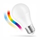 E27 8,5W Smart Home LED pære - A60, RGBW+CCT, Bluetooth, Easy Smart