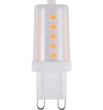 G9 3W dæmpbar LED pære - 260lm, mat glas, 2700K