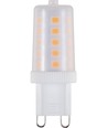 G9 3W dæmpbar LED pære - 260lm, mat glas, 2700K