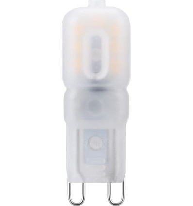 G9 2W LED pære - 220lm, 4000K, mat glas