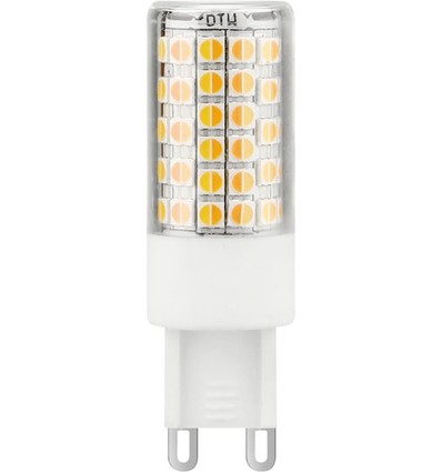 G9 5W DimToWarm LED pære - 450lm, 2200-3000K, dæmpbar, klar, 5,7cm